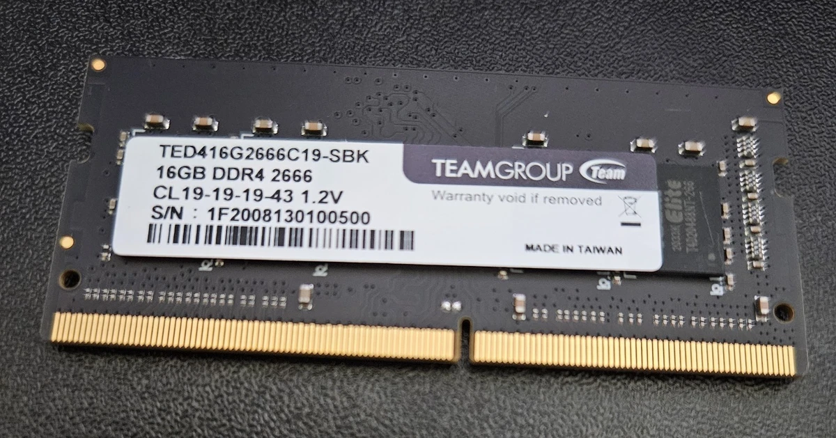 Team Group PC4-21300 (DDR4-2666) Bus Speed DDR4 SDRAM Memory (RAM