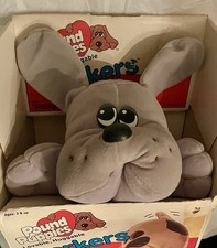 Pound Puppies Barkers 1987 7833 VTG New Old Stock Barks Begs Whimpers Papers