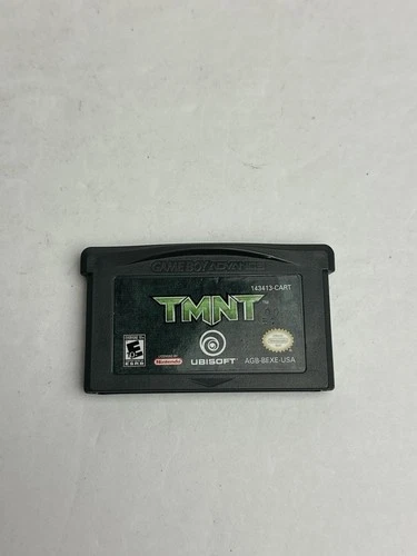 TMNT (Nintendo Game Boy Advance, 2007) Tested Working GBA Turtles Ubisoft