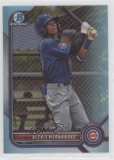 2022 Bowman Draft Chrome Sky Blue Refractor Alexis Hernandez #BDC-173 00dv