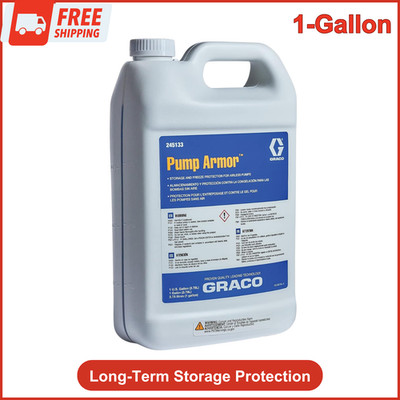 Pump Armor For Airless Sprayers, Storage & Freeze Protection, Corrosion 1-Gallon