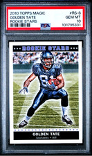 2010 Topps Magic #RS-8 Golden Tate RC Rookie Stars Seattle Seahawks PSA 10 POP 1