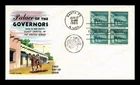 DR JIM STAMPS US COVER PALACE OF THE GOVERNORS FIRST DAY ISSUE FLUEGEL CACHET