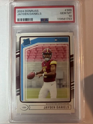 2024 Panini Donruss - Rated Rookie Jayden Daniels #389 (RC)