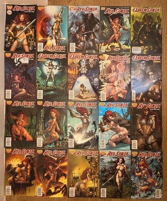 x22 Red Sonja Comics 