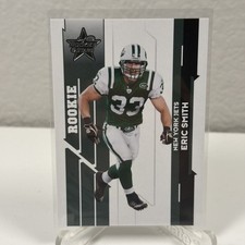 ERIC SMITH 2006 LEAF ROOKIES & STARS ROOKIE CARD #181 /999 NM Card Jets. rookie card picture