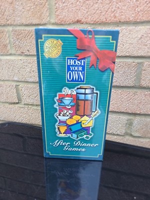 Host Your Own After Dinner Spiele Set - 6 lustige Party- & Familienspiele - neu
