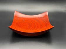 African Padauk square Bowl