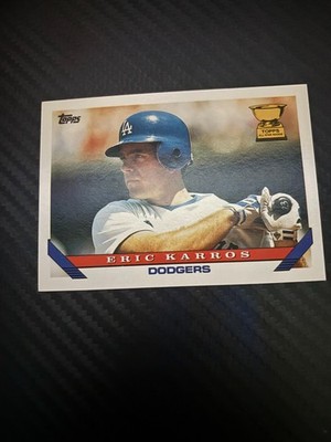 Eric Karros 1993 Topps Cup Rookie #11! 2 Card Min! See Desc!