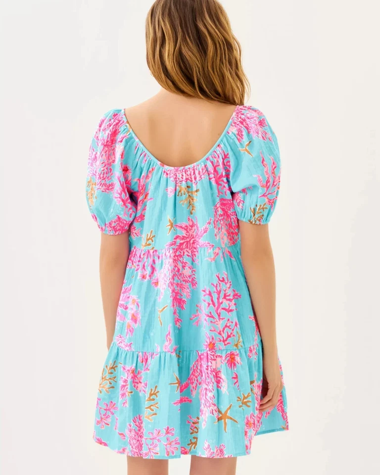 Nuevo con etiquetas Lilly Pulitzer Zemini Color de encubrimiento: Multi Coral Real Elige Talla... Foto 3 de 4