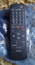 Black Toshiba VT-215B VCR Video Cassette Recorder Remote Control