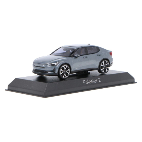Polestar 2 2024 Thunder Grey 1:43 Norev Auto Stradali -D- Neues Modell-image