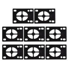 8 Pcs Skateboard Zubeh&ouml;r Anti-Vibrations-Riser-Pads Longboard-Riser-Pads