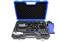 31Pcs Pneumatic Injector Puller Set for Diesel Engines, Air Vibration Fuel Injec
