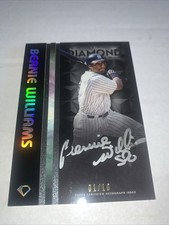 2023 Topps Diamond Icons Black Polychromatink Auto Bernie Williams 01/10 Yankees