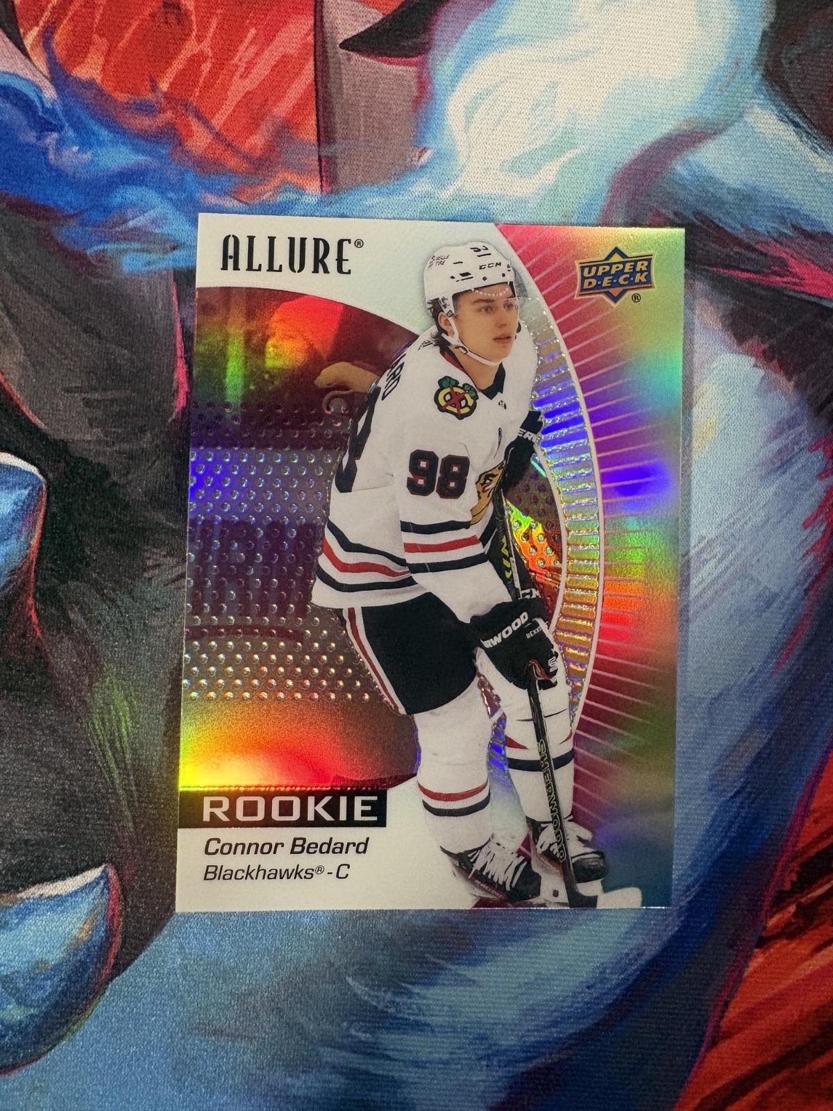 2023-24 Upper Deck Allure Rookies Pink Lemonade Connor Bedard #102 NM