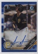 2019 Bowman Draft Chrome Pick Blue Wave Refractor 88/150 Sammy Siani Auto 02r2