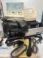 Vintage Rca NewVicon Color Video Camera CC015 W/ Carrying Case, Accessories