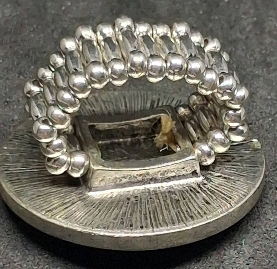 Steampunk Gear Statement Ring With Stretch Band I… - image 7