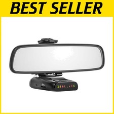 Secure Rear View Mirror Mount for Uniden Detectors