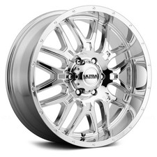 Ultra 203c Hunter Wheels 20x9 18 6x139.7 106.1 Chrome Rims Set Of 4 Ultra 203c Hunter Wheels 20x9 18 6x139.7 106.1 Chrome Rims Set Of 4