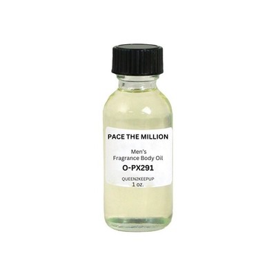 Pace the Million (Men) Body Oil 1 oz Fragrance All Natural Scent