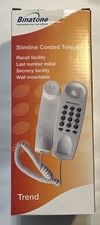 Binatone Trend Corded Wall Phone - White 7187407 R