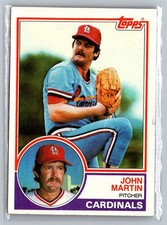 1983 Topps #721 John Martin