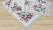 Sandner Gobelin Blumen Sommer Schmuckkörbchen Tischdecke Tischläufer Kissenhülle