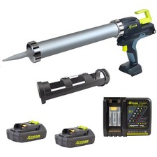 Akku Kartuschenpresse Schlauchpresse Silikonpresse inkl. 2x Akku und Ladegerät