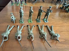 BRITAINS TOY SOLDIERS SET 1260  INFANTRY w/ PEAK CAPS FIRING, THREE POSITIONS