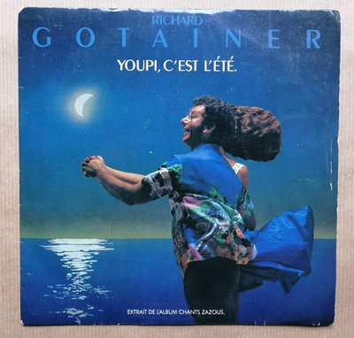 RICHARD GOTAINER Youpi, es ist Sommer 7'' 45T Sie ist mit Robert gegangen: Der Winter