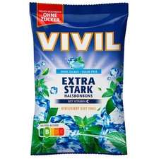 VIVIL® Extra Stark ohne Zucker Bonbons 33 St./ 120,0 g