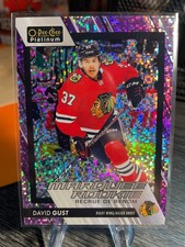 2023-24 O-Pee-Chee Platinum Marquee Rookies David Gust #212 Violet Pixels /299