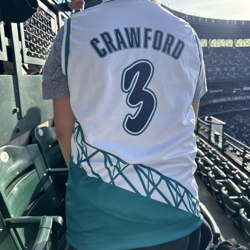 2025 JP Crawford Mariners #3 Basketball Trikot Größe M SGA - Bild 2 von 9