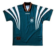 Adidas DFB Germania 1996 Away maglia retrò nuova edizione shirt 90s vintage M/L