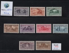 WC1_26833.ITALIAN AEGEAN COLONIES. 1930 BIMIL.VIRGILIUS set. Sc. 3-11. MVLH