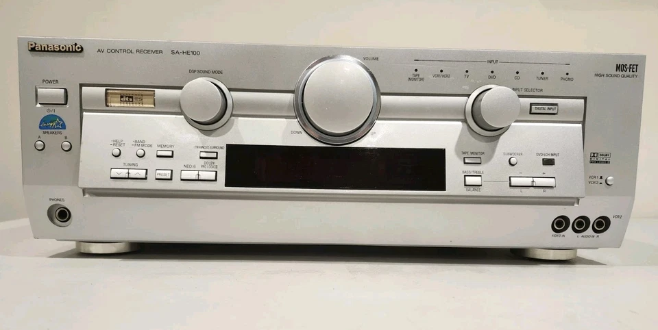 Panasonic Home Theater Receiver SA-HT40 HiFi Stereo 5.1 Channel - Image 3 of 4