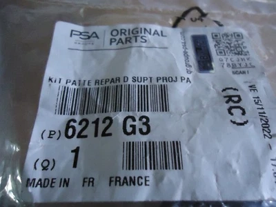 Citroen C4 Patte De Fixation De Phares Original Droit 6212G3 - Photo 1/4