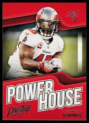 Devin White 2021 Panini Prestige Power House Tampa Bay Buccaneers #PH-DW
