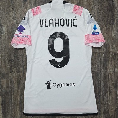 2024 Adidas Juventus Away Soccer Jersey Dusan Vlahovic Men S