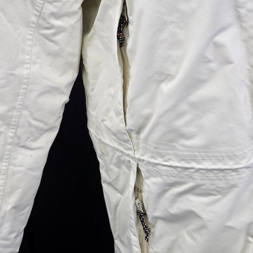 Eddie Bauer Premium Gänsedaunen Damen weiß Mantel Jacke Parka Fell Kapuze Mode XL - Bild 6 von 23