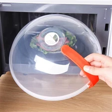 New Magnetic Microwave Anti Splatter Cover Plate Guard Lid With Steam Vent