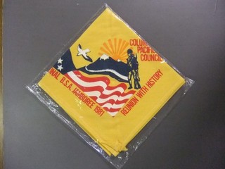Boy Scout National Jamboree 1981 Columbia Pacific Council Neckerchief 9885PP