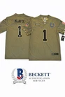 Pat Mcafee Autographed Jersey Beckett Authentication Salute To Service Colts WWE