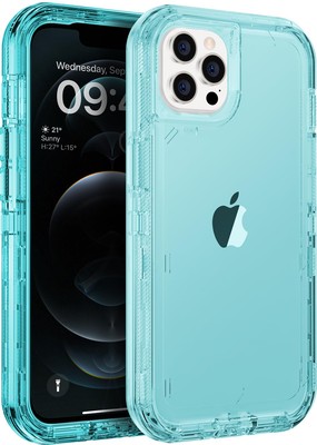 ORIbox Heavy Duty Clear Case for iPhone 12 & 12 Pro Shockproof