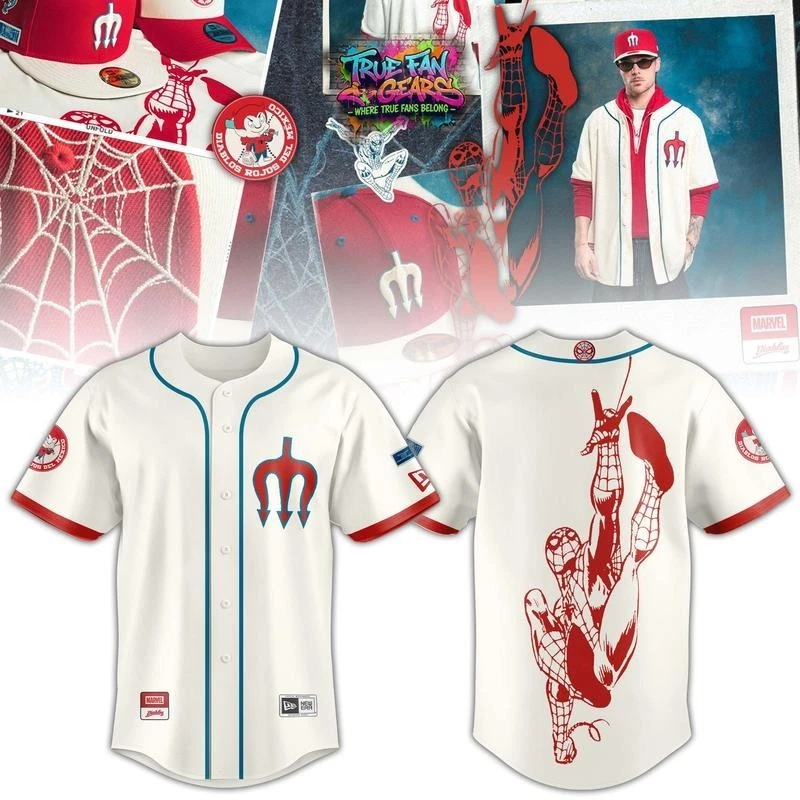 Rojos del Mexico x Collaboration Graphic 2026 Baseball Jersey