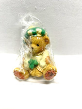 Cherished Teddies "Sean" Irish boy " Luck found me a friend in you NEW
