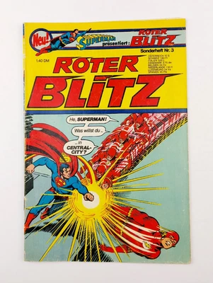 Rarität - Ehapa Comic Superman präsentiert: Roter Blitz Sonderheft Nr. 3 / Z2-3 - Bild 1 von 4