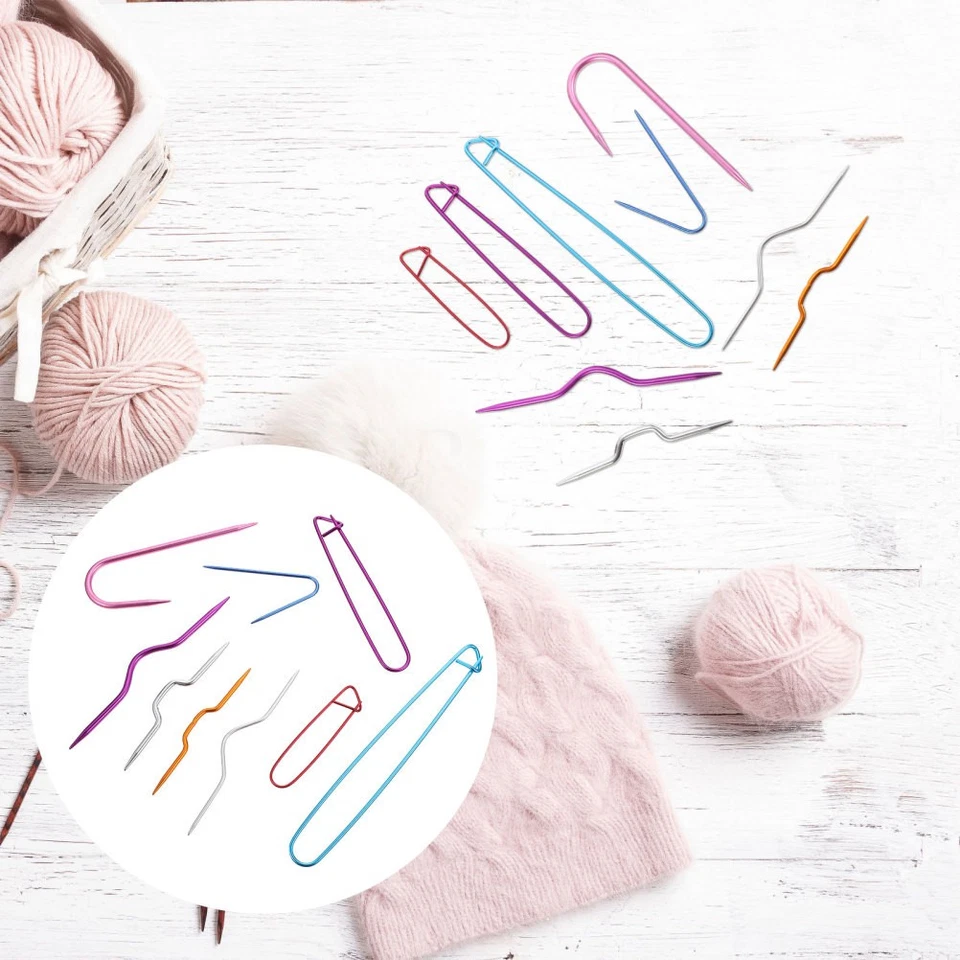 18 Stück Crooked Needle Nähnadeln Crooked Needle Haushaltsnähnadeln